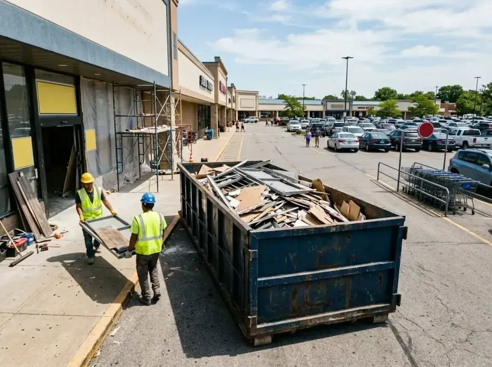 retail-store-renovation-debris-003 — frequently asked questions, Roll-off Dumpster Rentals in Elkhart, IN
